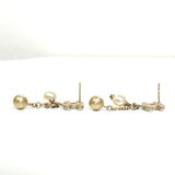 シャネル ココマーク フェイクパール ストーン ピアス GP - NEWSED