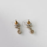 シャネル ココマーク スイングラインストーン GP ゴールド ピアス - NEWSED