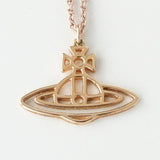 ヴィヴィアン ウエストウッド オーブ GP ピンクゴールド ネックレス - NEWSED