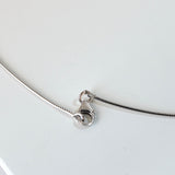 エルメス ポップアッシュ H ネックレス シルバー / ピンク - NEWSED