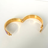 エルメス クリックH GM バングル ゴールド/パープル - NEWSED