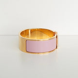 エルメス クリッククラックH GM バングル ゴールド/ピンク - NEWSED