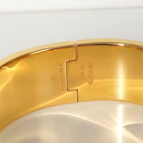 エルメス クリッククラックH PM バングル ゴールド/ブルー - NEWSED