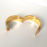 エルメス クリッククラックH PM バングル ゴールド/ブルー - NEWSED