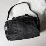 プラダ テスート ポコノ ナイロン / サフィアーノレザー 2way ボストンバッグ ブラック