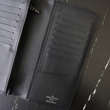 ルイヴィトン モノグラム・エクリプス ポルトフォイユ・ブラザ ICチップ内蔵 二つ折り財布 長財布 ブラック - NEWSED