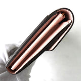 ルイ ヴィトン モノグラム ボルトフォイユ・サラ ローズ・バレリーヌ ICチップ内蔵 長財布 二つ折り財布 ブラウン M62235 - NEWSED