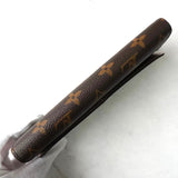 ルイ ヴィトン モノグラム ボルトフォイユ・サラ ローズ・バレリーヌ ICチップ内蔵 長財布 二つ折り財布 ブラウン M62235 - NEWSED