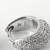 トムウッド Ice Huggies Pave シルバー ピアス 未使用品 保存袋付き - NEWSED