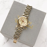 ヴィヴィアン ウエストウッド ケンジントンII オーブロゴ クォーツ 腕時計 シャンパンダイヤル ゴールドステンレススチール VV006KGD 動作品 - NEWSED