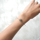 ティファニー デイジー パロマピカソ K18 × SV925 バングル ブレスレット シルバー / ゴールド - NEWSED