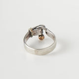 ティファニー フック&アイ K18 × SV925 指輪 リング ゴールド 750 18金 シルバー 11号 - NEWSED