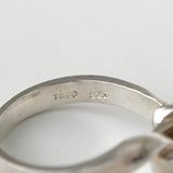 ティファニー フック&アイ K18 × SV925 指輪 リング ゴールド 750 18金 シルバー 号 - NEWSED