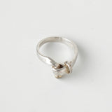 ティファニー フック&アイ K18 × SV925 指輪 リング ゴールド 750 18金 シルバー 号 - NEWSED