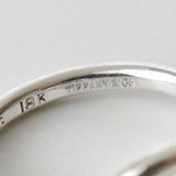 ティファニー ラブノット K18 × SV925 指輪 リング ゴールド 750 18金 シルバー 9号 - NEWSED