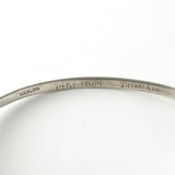 ティファニー フック&アイ ハート K18 × SV925 バングル ブレスレット シルバー / ゴールド - NEWSED