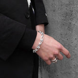 ティファニー ハードウェア ラージリンク スターリングシルバー ブレスレット L 新品仕上げ 60153089 - NEWSED