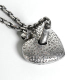 エルメス トゥーブー ハート キーチャーム シルバー925