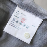 プレイ コムデギャルソン ハートロゴパッチ 半袖ポロシャツ グレー LLサイズ AD2008 - NEWSED