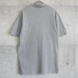 プレイ コムデギャルソン ハートロゴパッチ 半袖ポロシャツ グレー LLサイズ AD2008 - NEWSED