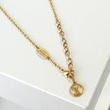 ルイ ヴィトン ネックレス・LVアイコニック ネックレス GP ゴールド ラインストーン M00596 - NEWSED