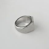 ルイヴィトン シグネットリング モノグラム 指輪 リング シルバー 箱付き Mサイズ / 18.5号 - NEWSED