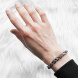 ティファニー フォージ ミディアムリンク ブレスレット ブラック いぶし仕上げ Mサイズ - NEWSED