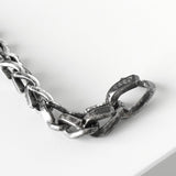 ティファニー フォージ ミディアムリンク ブレスレット ブラック いぶし仕上げ Mサイズ - NEWSED