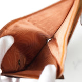 セリーヌ トリオンフ M08 レザー がま口 二つ折り財布 ブラウン - NEWSED