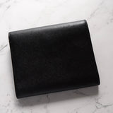 プラダ サフィアーノ レザー 二つ折り財布 ブラック M170A - NEWSED