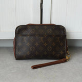 ルイヴィトン モノグラム オルセー セカンドバッグ クラッチバッグ ブラウン M51790 - NEWSED