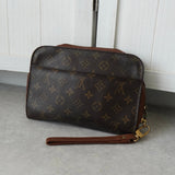 ルイヴィトン モノグラム オルセー セカンドバッグ クラッチバッグ ブラウン M51790 - NEWSED