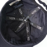 ヴァレンティノ ロゴ キャップ ブラック