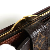 ルイ ヴィトン モノグラム ポルトモネ・ヴィエノワ コンパクトウォレット 二つ折り財布 ブラウン M61663 - NEWSED