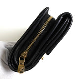 ルイ ヴィトン モノグラム アンプラント ポルトフォイユ メティスコンパクト コンパクトウォレット 三つ折り財布 ブラック M80880 - NEWSED