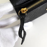 ルイ ヴィトン モノグラム アンプラントポルトモネ ロザリ ノワール コンパクトウォレット M81455 ICチップ内蔵 - NEWSED