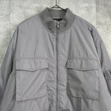 ステューシー オールド MA - 1 ブルゾン グレー - NEWSED