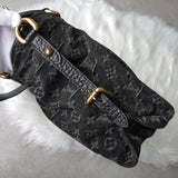 ルイヴィトン モノグラムデニム ネオカヴィ MM ノワール 2way ハンドバッグ ショルダーバッグ ブラック M95351 - NEWSED