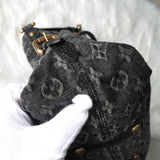 ルイヴィトン モノグラムデニム ネオカヴィ MM ノワール 2way ハンドバッグ ショルダーバッグ ブラック M95351 - NEWSED