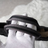 エルメス フールトゥMM キャンバス ハンドバッグ ブラック / グレー - NEWSED