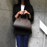 ルイ・ヴィトン ダミエ リベラMM ハンドバッグ ミニボストンバッグ ブラウン N41434 - NEWSED