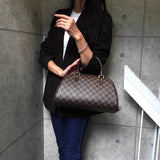 ルイ・ヴィトン ダミエ リベラMM ハンドバッグ ミニボストンバッグ ブラウン N41434 - NEWSED