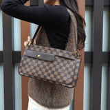 ルイ ヴィトン ダミエ オーバーニュ ワンショルダーバッグ ブラウン N51129 MB0055 - NEWSED