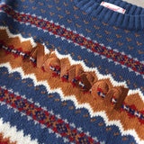 Newsed ロゴ リメイク ニット 総柄 マルチカラー No.447 - NEWSED