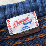 Newsed ロゴ リメイク ニット 総柄 マルチカラー No.447 - NEWSED