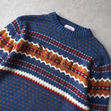 Newsed ロゴ リメイク ニット 総柄 マルチカラー No.447 - NEWSED