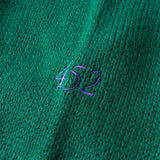 Newsed ロゴ リメイク ニット グリーン No.452 - NEWSED