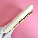 ルイ ヴィトン ポルトフォイユ カプシーヌ コンパクト クオーツ 三つ折り財布 ホワイト M11363