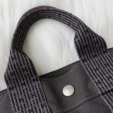 エルメス フールトゥPM キャンバス ハンドバッグ グレー - NEWSED