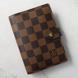 ルイ ヴィトン ダミエ アジェンダPM 手帳カバー ブラウン - NEWSED